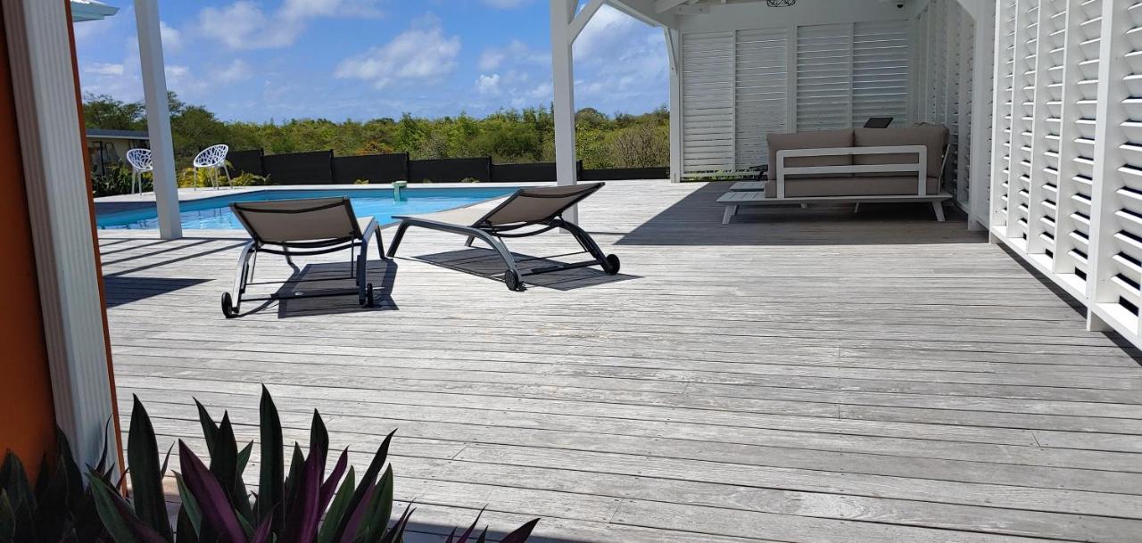 Villa Fleur De Goyave - Tres Bien Ventilee - Vue Degagee Saint-Francois  Eksteriør billede