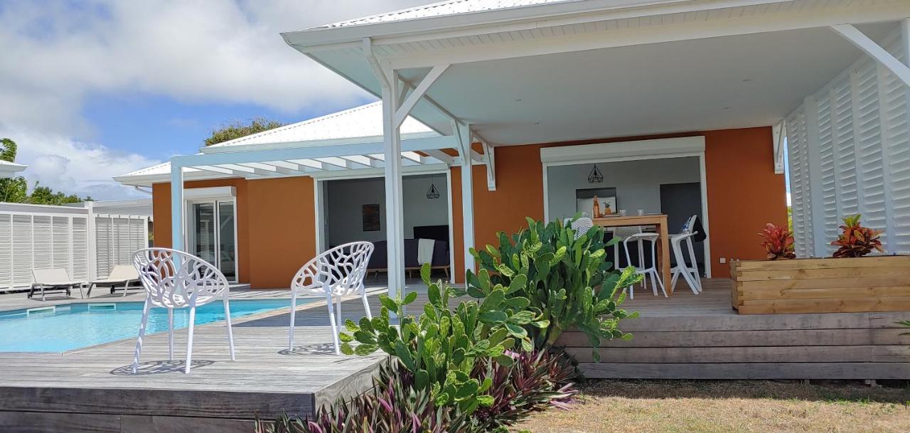 Villa Fleur De Goyave - Tres Bien Ventilee - Vue Degagee Saint-Francois  Eksteriør billede