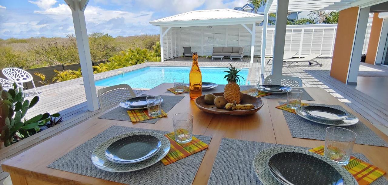 Villa Fleur De Goyave - Tres Bien Ventilee - Vue Degagee Saint-Francois  Eksteriør billede